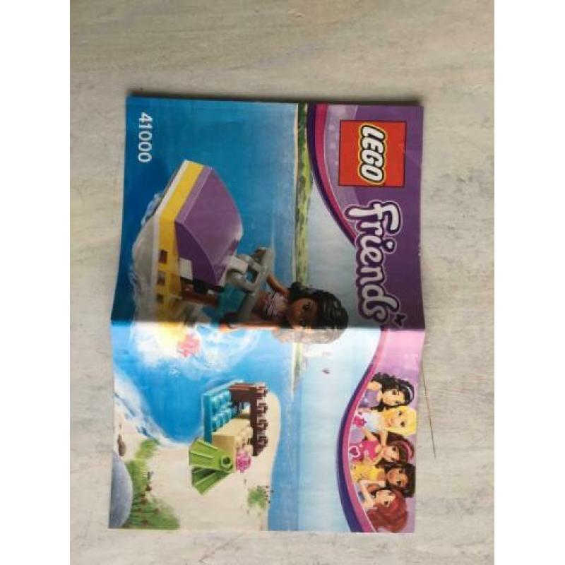 3939 41000 en 41003 Lego Friends paard, waterski en drummer