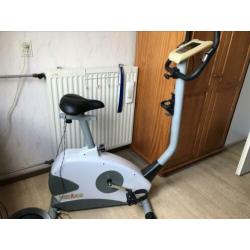 Hometrainer met adapter