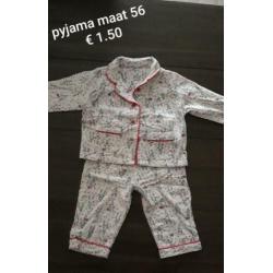 Babykleding meisje maat 56