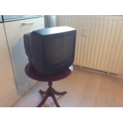 Kleurentelevisie kleinbeeld Sony Trinitron + afst. bed.