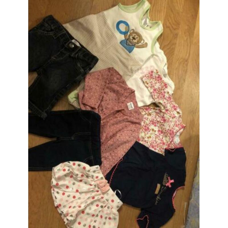 Babykleding 50/56 meisje: 40 stuks!