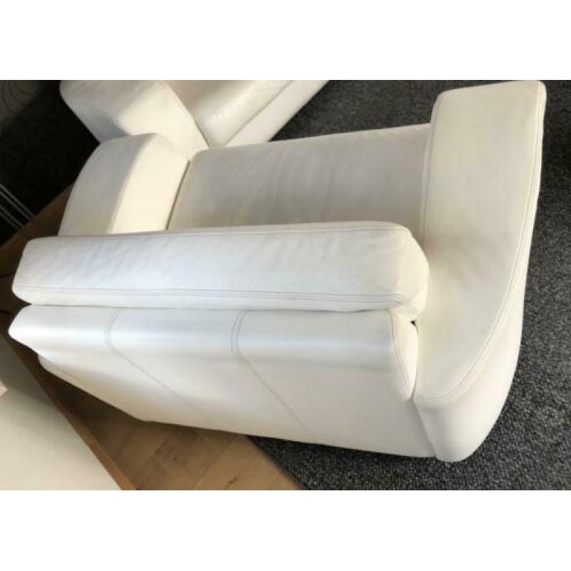 Leren bankstel loveseat en 3 zits