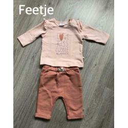 Mooi pakket meisjes kleding maat 56 Feetje, Dirkje, enz