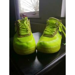 Nike Air force 1 Volt Off White (42)