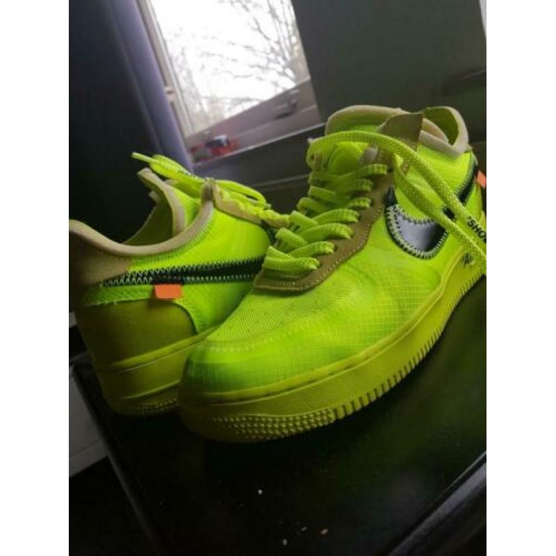 Nike Air force 1 Volt Off White (42)