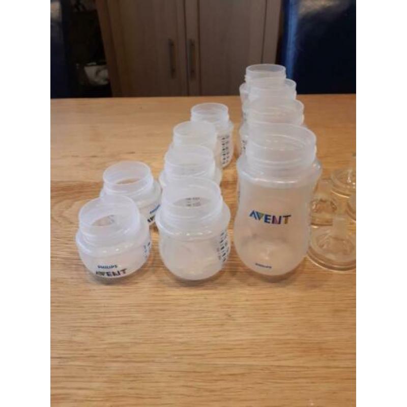 Philips Avent natural baby fles/flessen/spenen