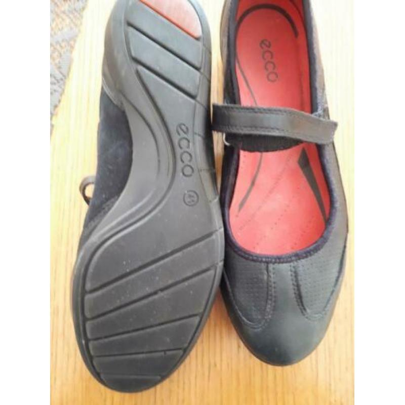 ZGAN zwarte Ecco ballerinas maat 41