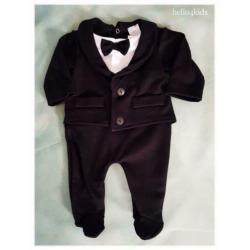 68 bruidsjonker romper baby romper trouwromper gentelman