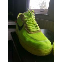 Nike Air force 1 Volt Off White (42)