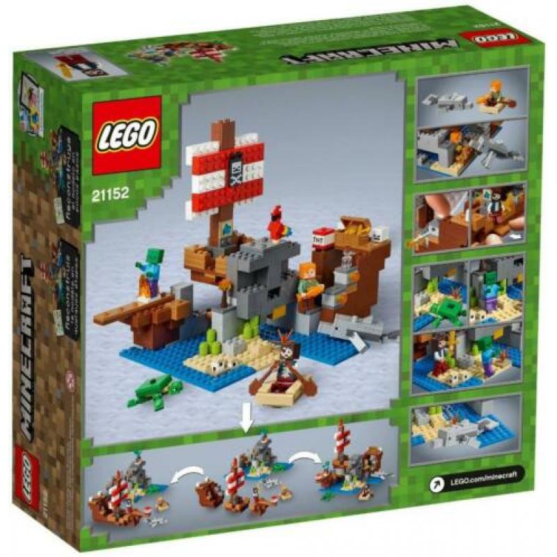 Lego 21152 Minecraft Pirate Ship NIEUW IN DOOS!!!