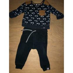 Babykleding maat 68 Z8 Noppies Feetje Tumble n dry