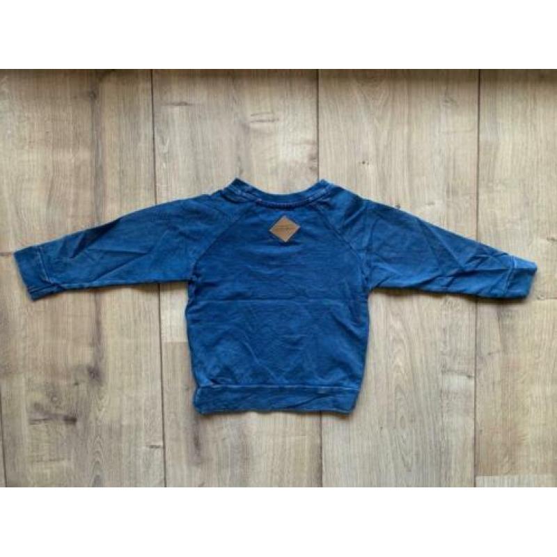 Z.g.a.n. Sweater / trui, Little Indians, blauw, maat 80 / 86