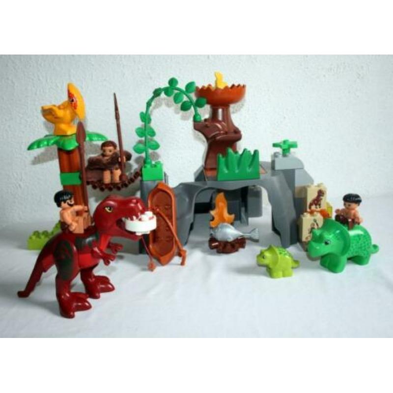 Duplo Dinovallei 5598 compleet dino T-rex dinosaurus dino's