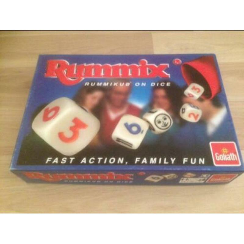 Rummix Rummikub on dice