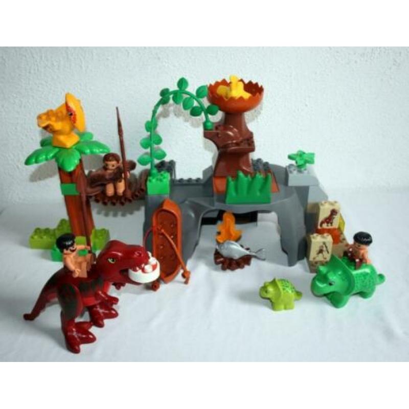 Duplo Dinovallei 5598 compleet dino T-rex dinosaurus dino's