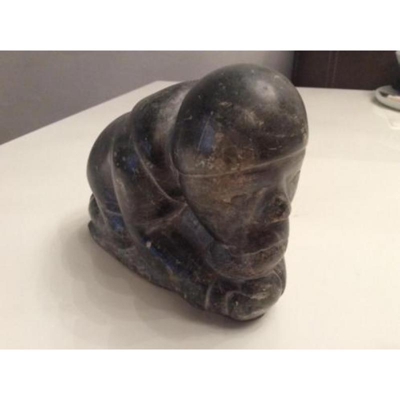 art eskimo inuit canadian stone carving sculpture