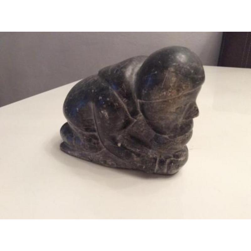 art eskimo inuit canadian stone carving sculpture