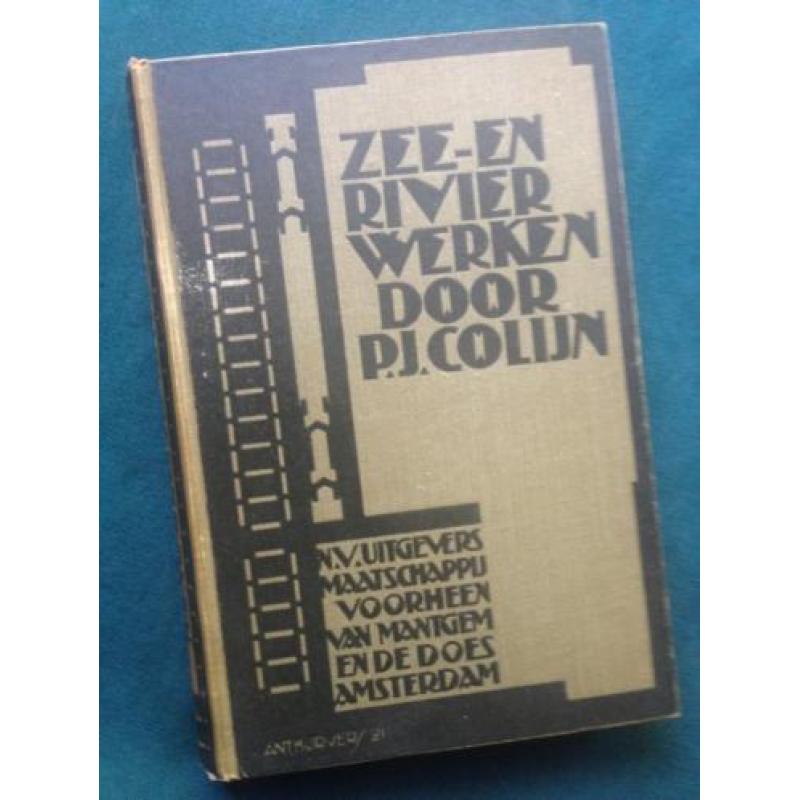 Boek over de eeuwige strijd tegen het water uit 1921