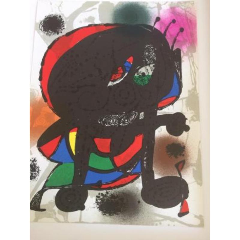 Miro 4 originele lithografieen 1972