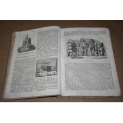 Panorama des Universums - 1e jaargang 1834 met gravures !!