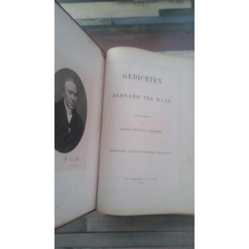 1876 groot dichtboek Bernard ter Haar.