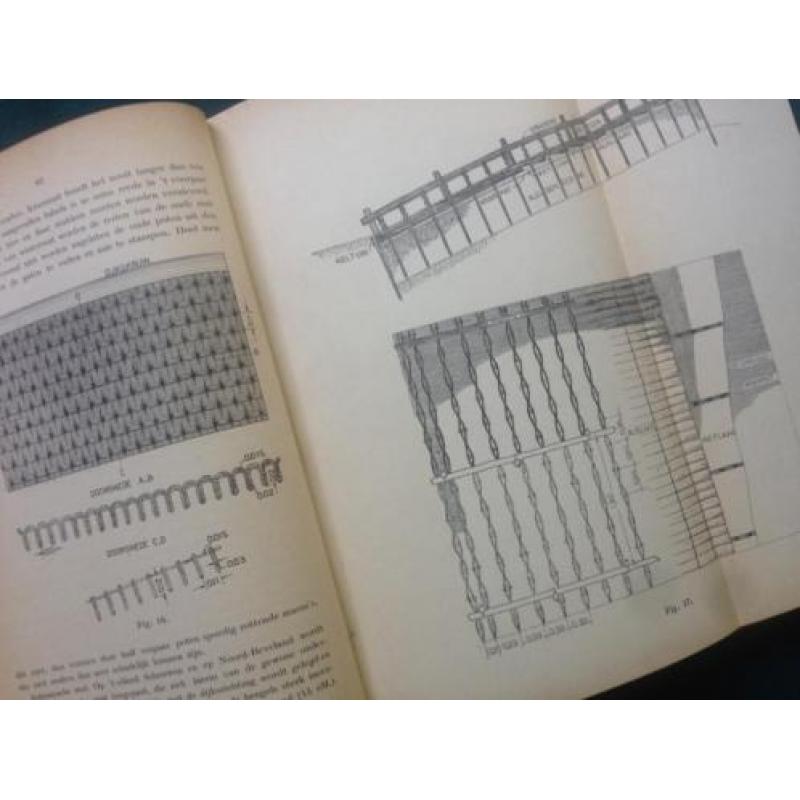 Boek over de eeuwige strijd tegen het water uit 1921