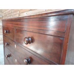 Gratis thuisbezorging Grote UK Georgische Mahogany ladekast