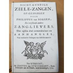 Liederen P. van Zorgen, J. Kloek, 1709