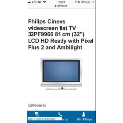 Philips ambilight lcd tv