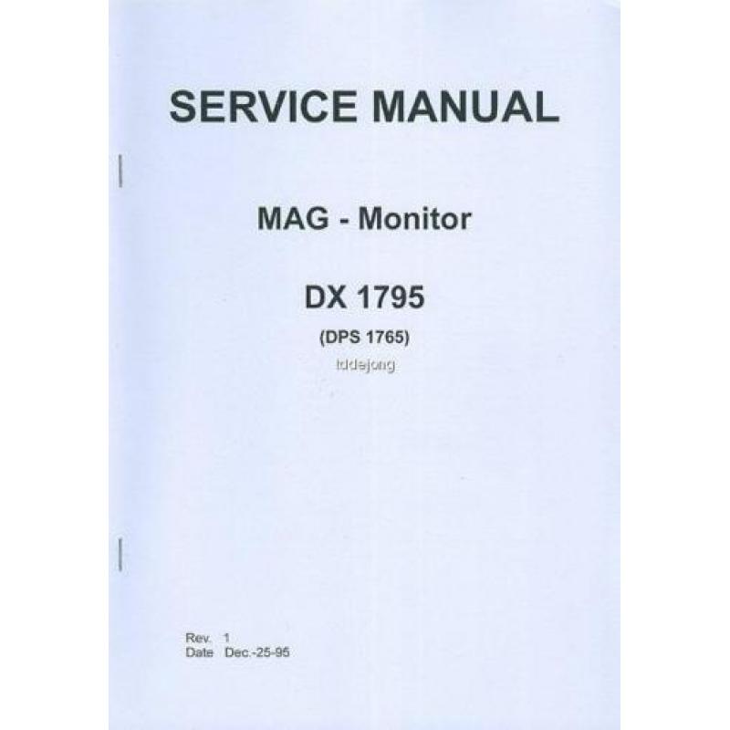 Service Manual monitors : b.v. CTX 2185XE/2085XE {3614}