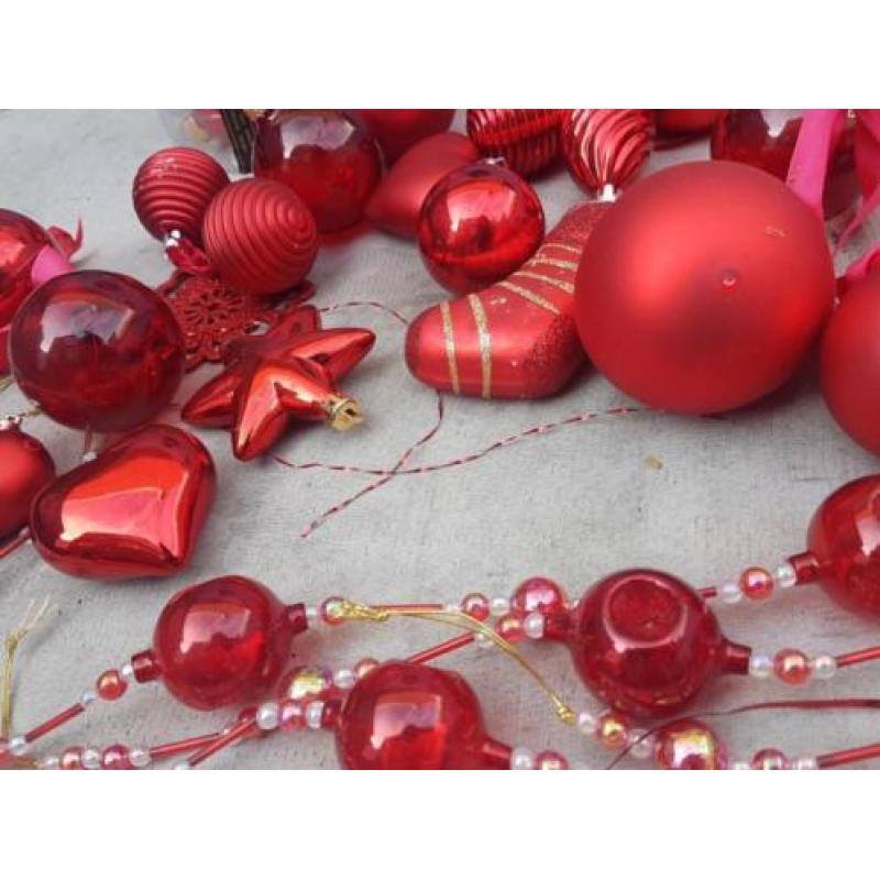 Kerstballen Rood | Kerst