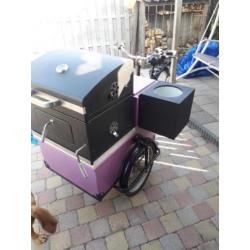 Bakfiets met bbq