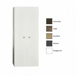 Kolomkast Sanicare Q5 2 Soft-Close Deuren 160 cm Grey-Wood