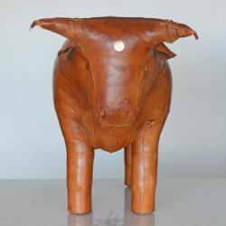 VOETENBANK OTTOMAN STIER DIMITRI OMERSA retro ca. 1970