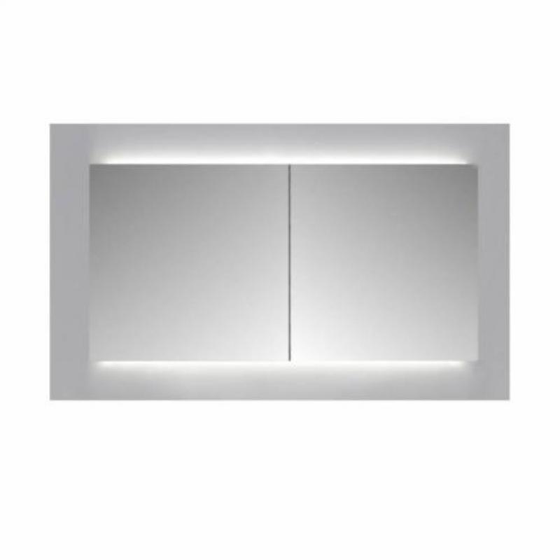 Spiegelkast Sanicare Qlassics Ambiance 100 cm 2 Deuren Sc...