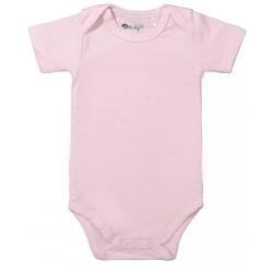 Dirkje Basic romper korte mouw roze