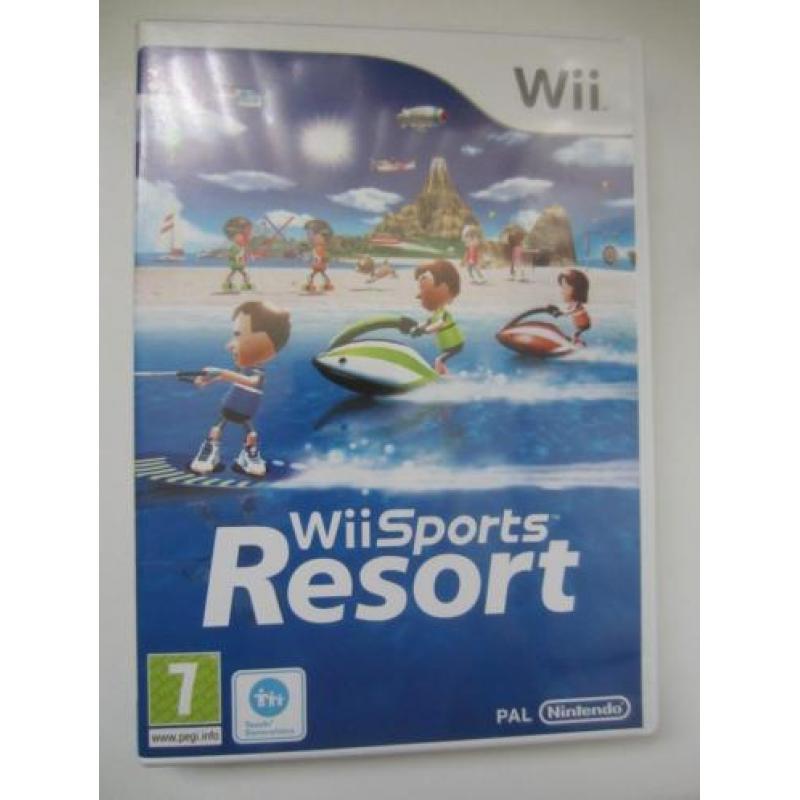 B32: Wii games 3 stuks. 1. Wii Sports Resort 2. Crosbow tr