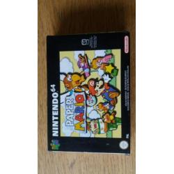 Paper Mario Nintendo 64 compleet.